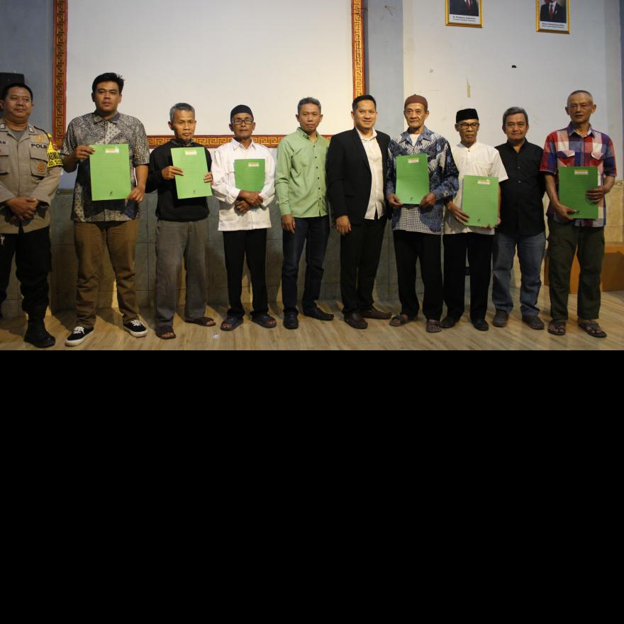 PELANTIKAN KETUA RW 02 DAN RT Se-WILAYAH RW 02
